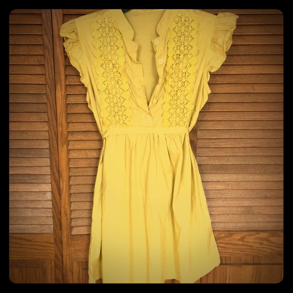 Mustard yellow sundress
